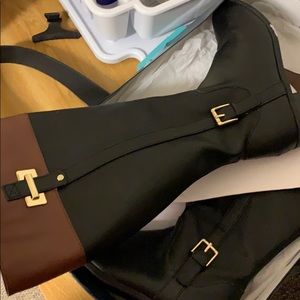 Karen Scott wide calf winter boots